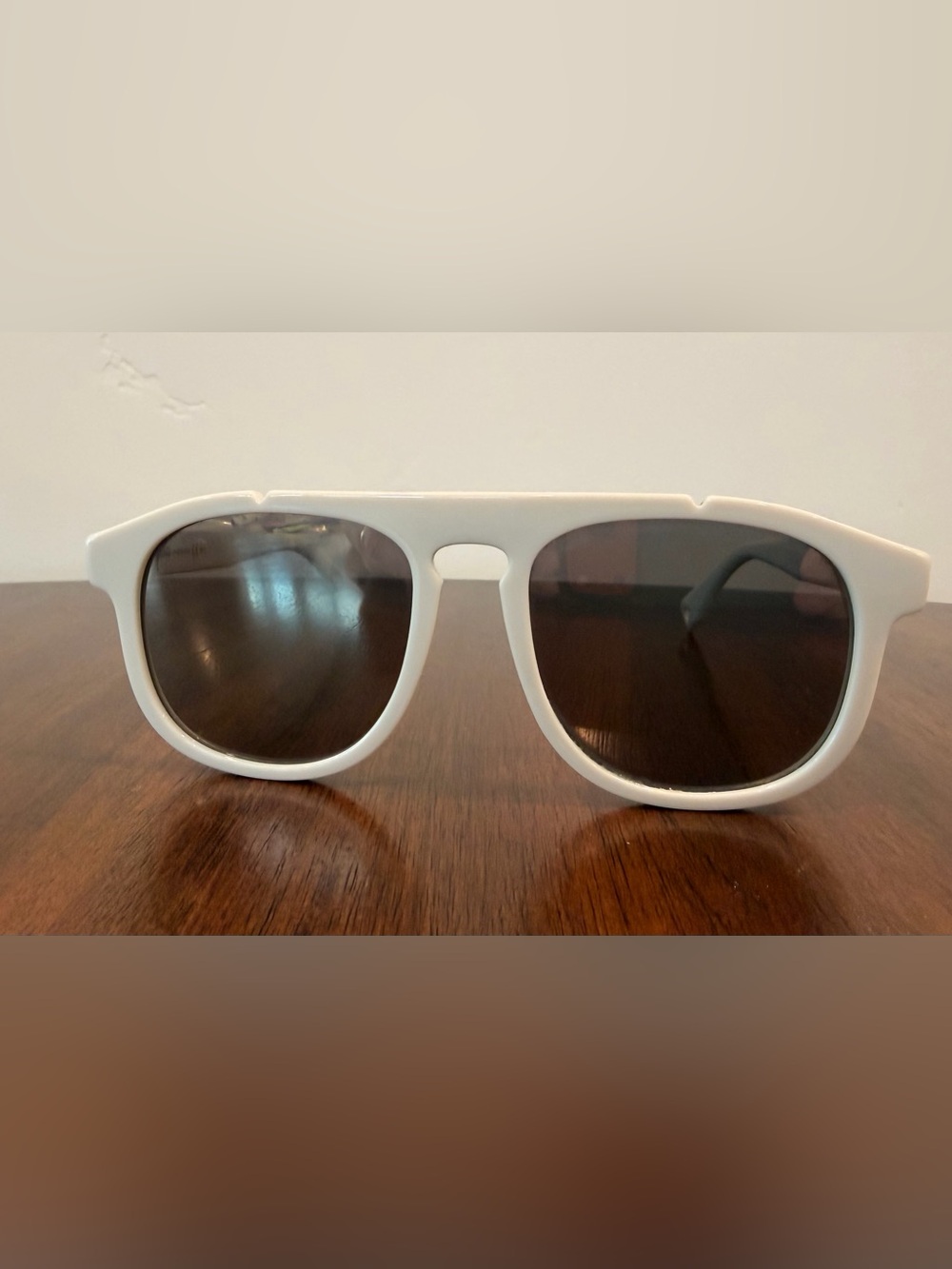 Fendi FF M0014/S White Square Aviator Sunglasses 54mm